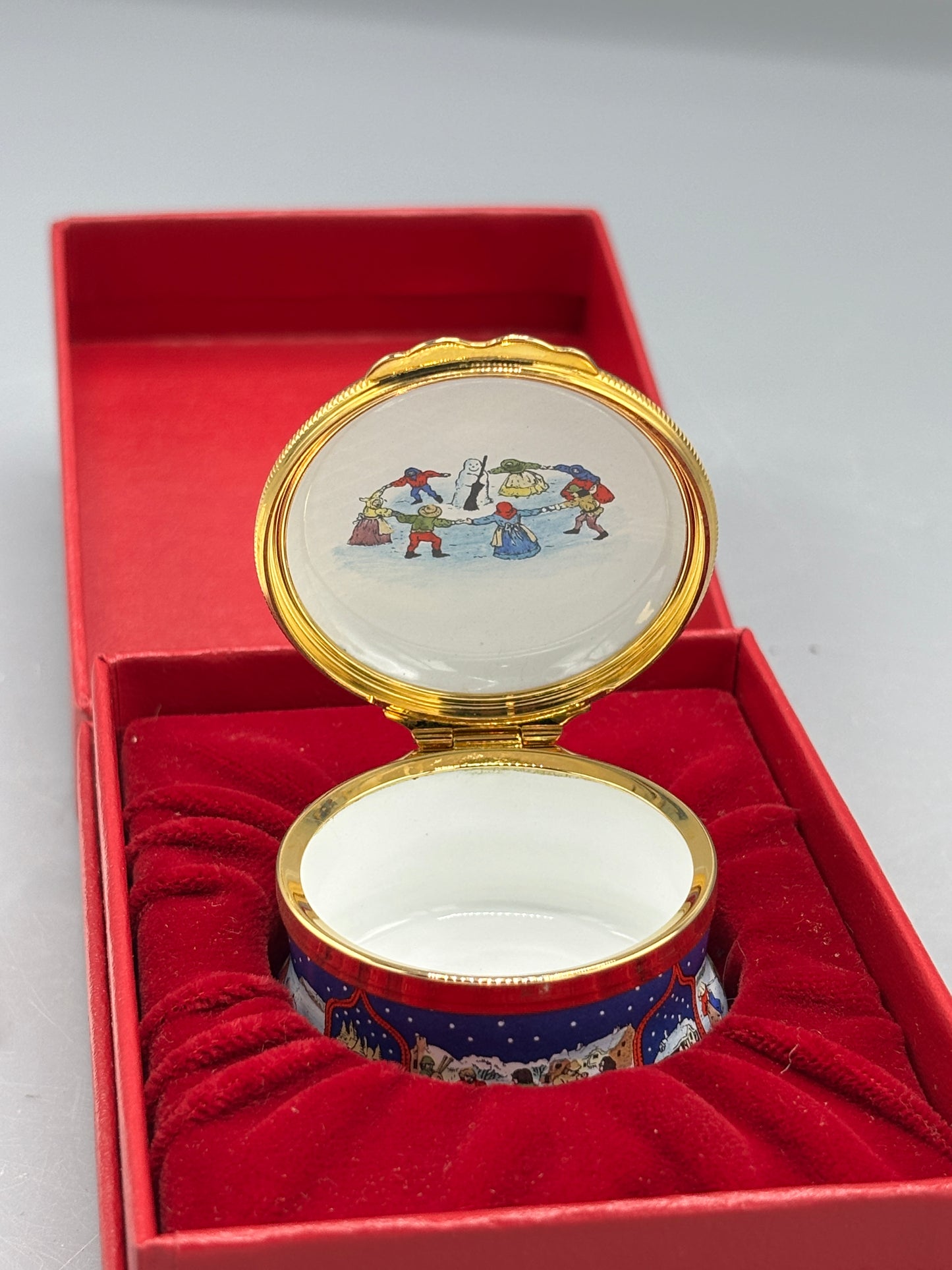 Halcyon days enamel 93 xmas box
