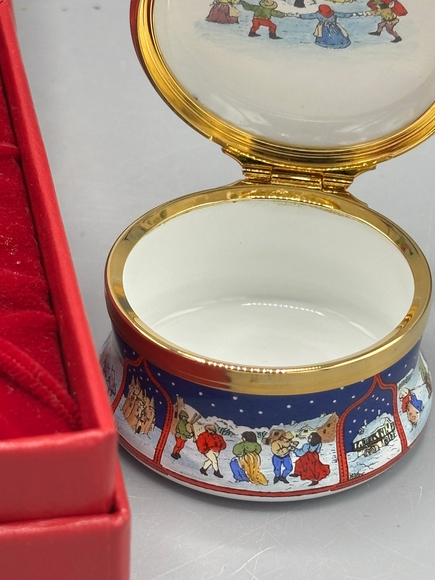 Halcyon days enamel 93 xmas box