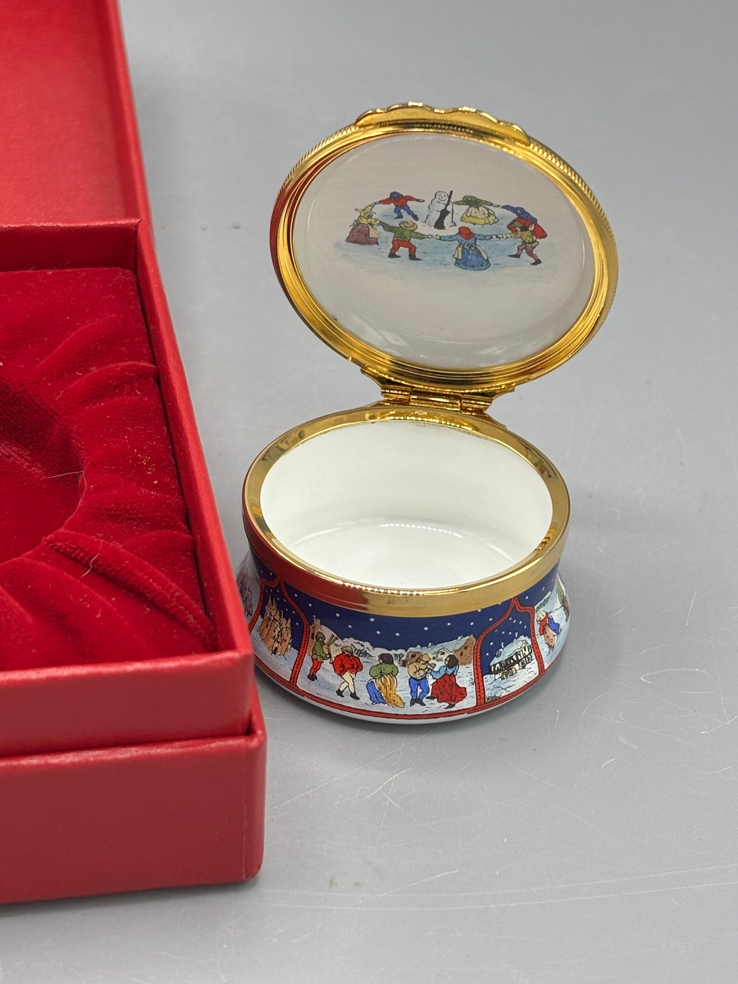 Halcyon days enamel 93 xmas box