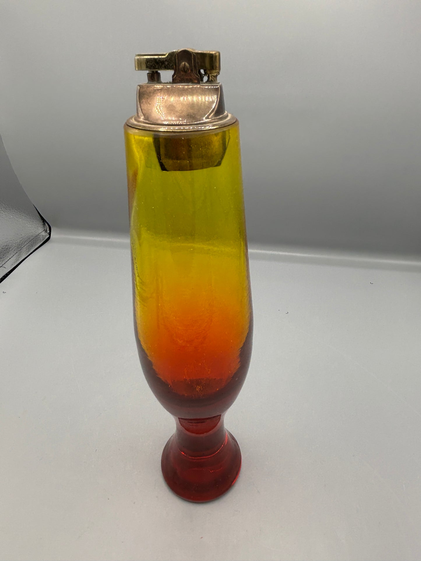 Vintage Blenko table lighter