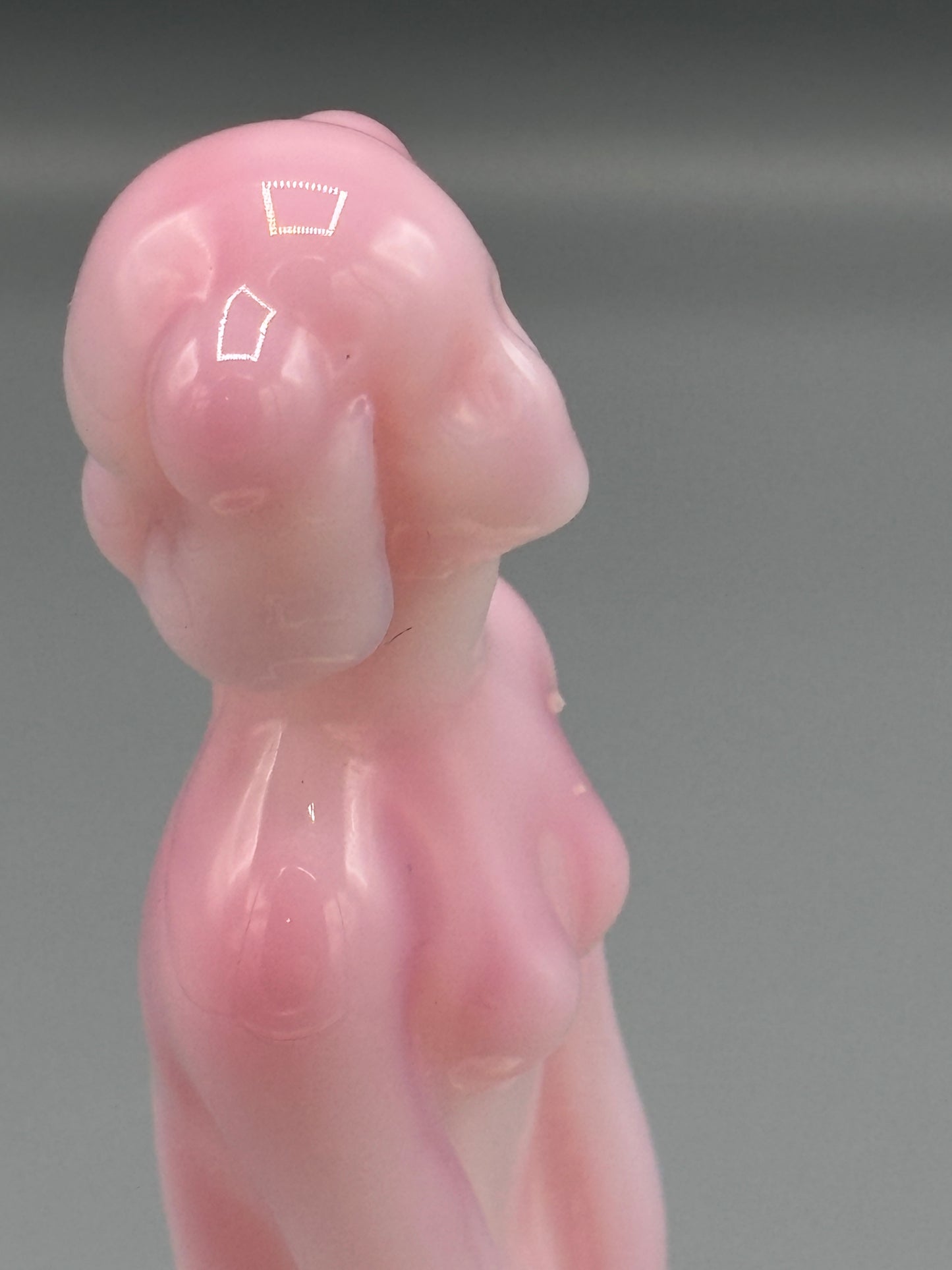 Vintage Fenton Rosaline Iridized Nymph figure