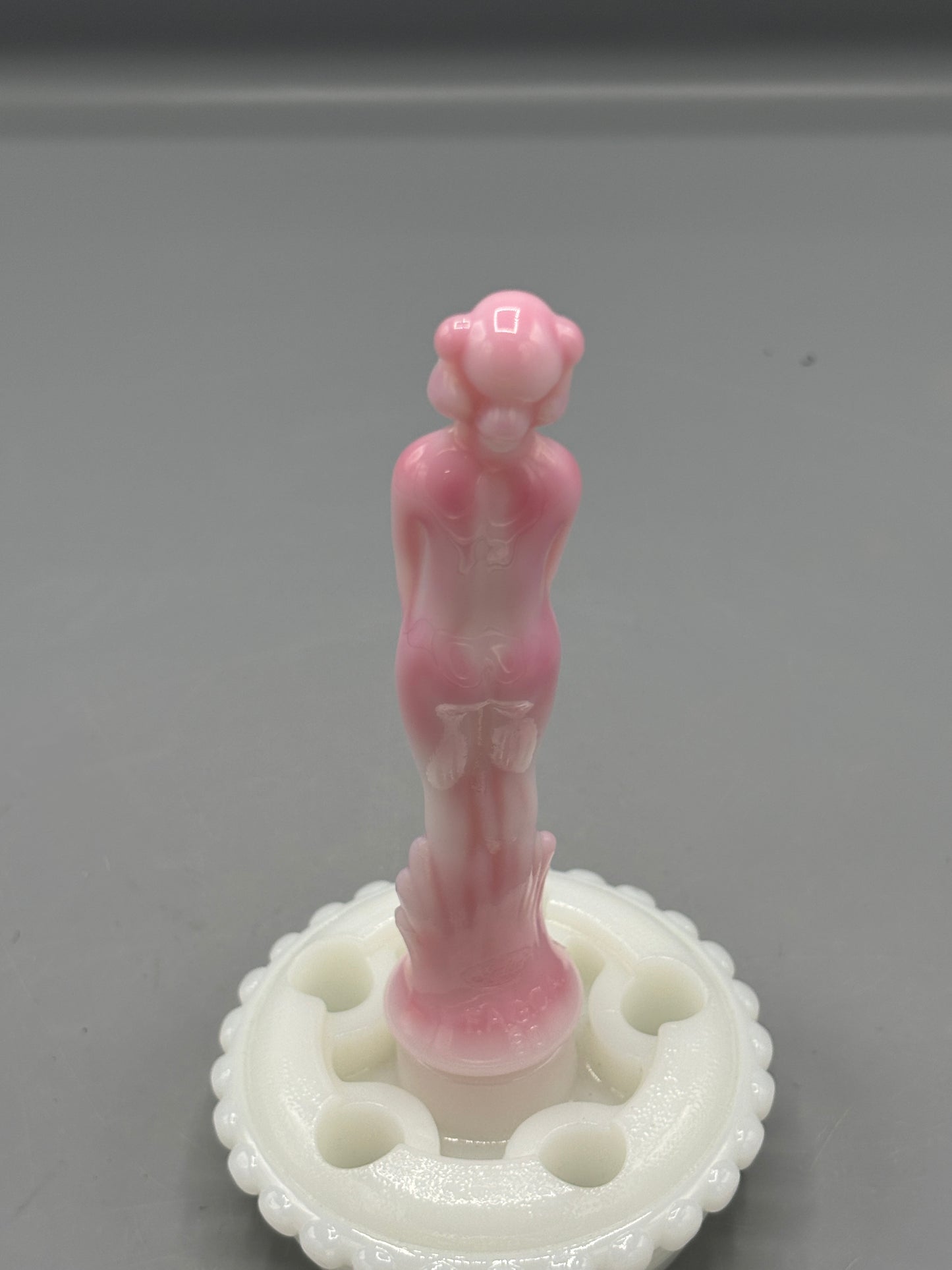 Vintage Fenton Rosaline Iridized Nymph figure