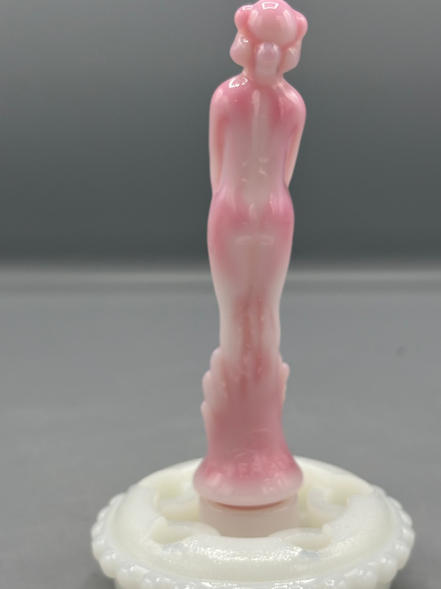 Vintage Fenton Rosaline Iridized Nymph figure