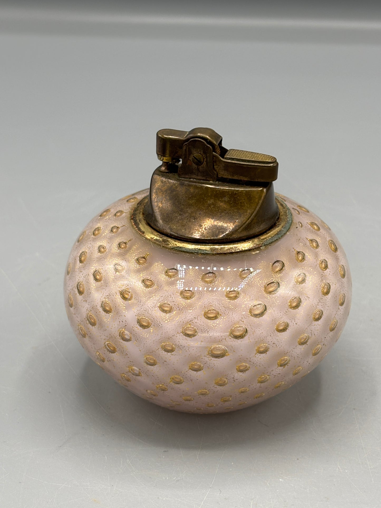 MCM Murano pink Italian lighter