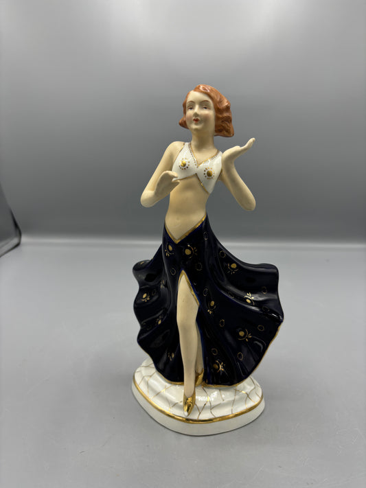 Vintage Moriyana dancer figure