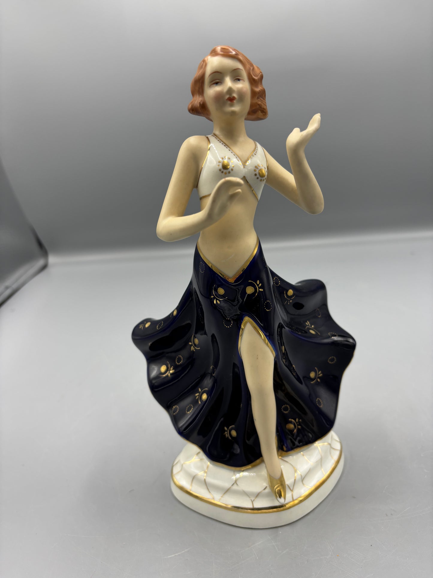 Vintage Moriyana dancer figure