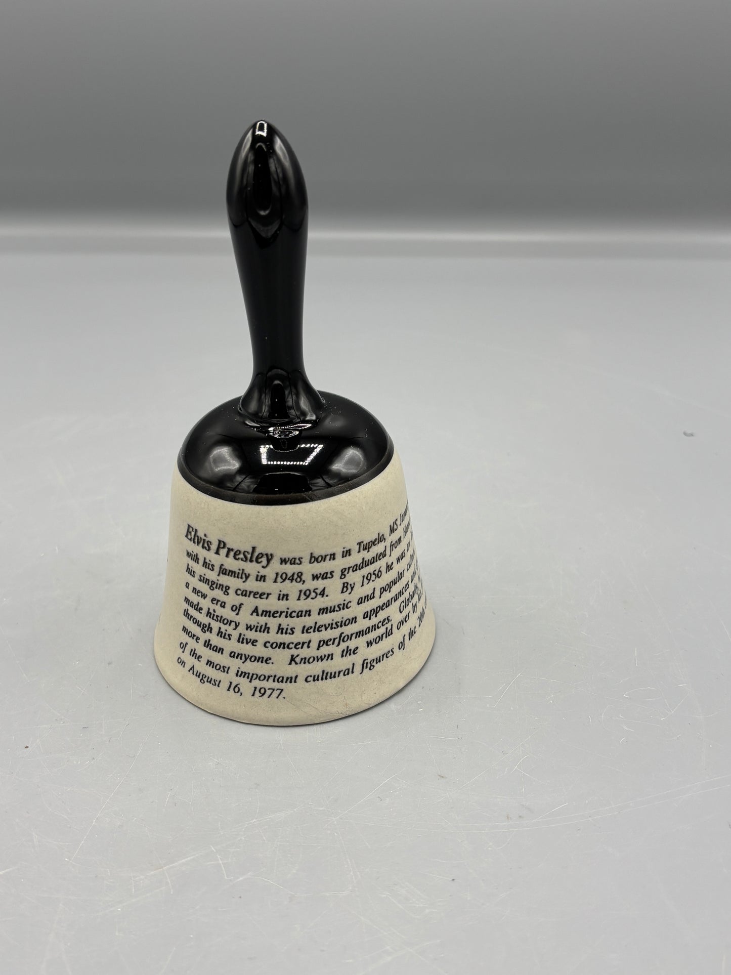 Vintage Elvis Presley Ceramic Souvenir bell