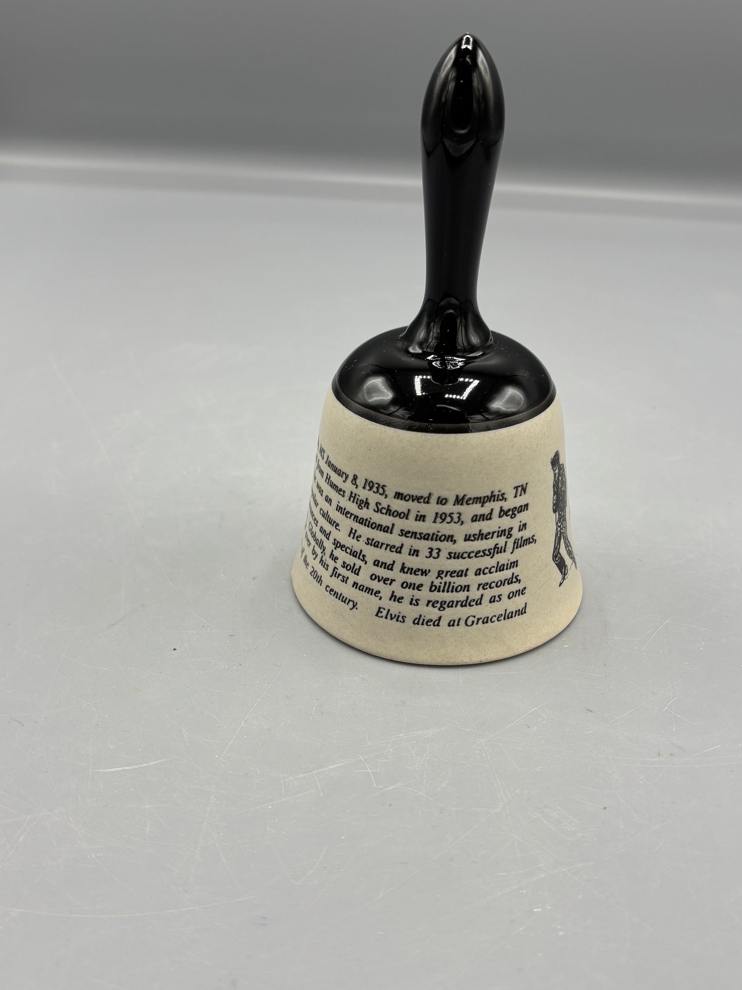 Vintage Elvis Presley Ceramic Souvenir bell