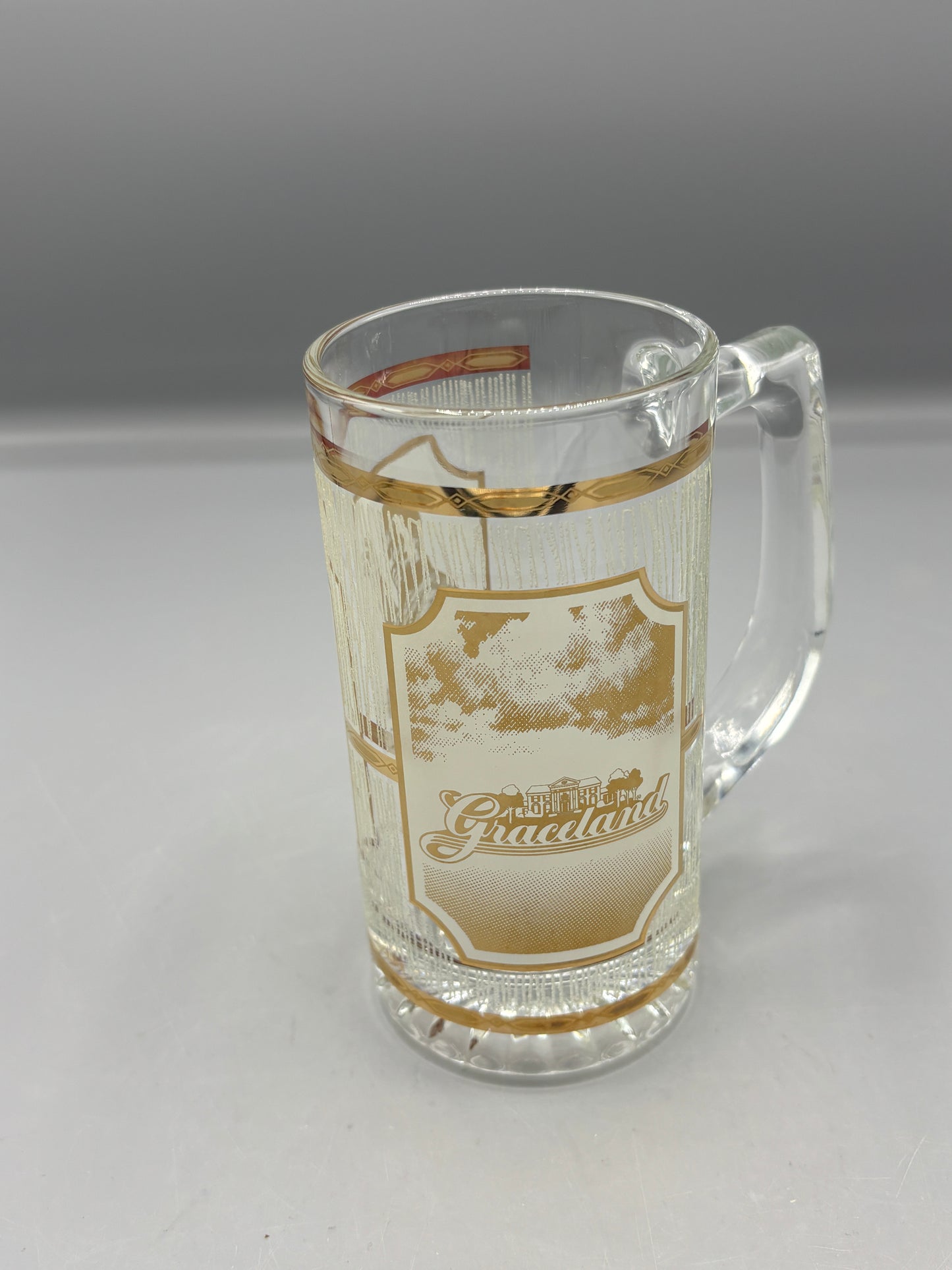 Vintage Culver frosted glass beer stein Greenland