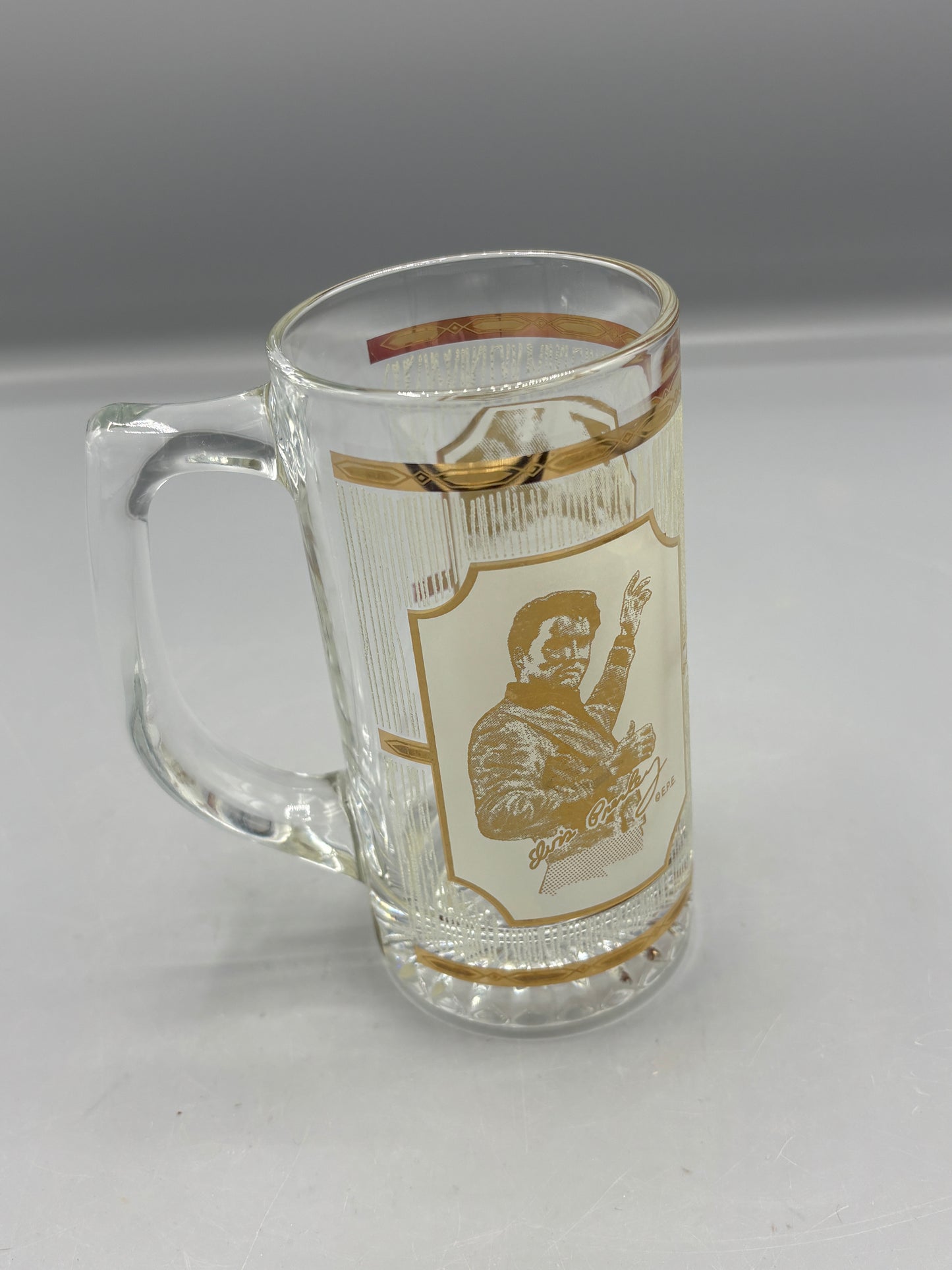 Vintage Culver frosted glass beer stein Greenland