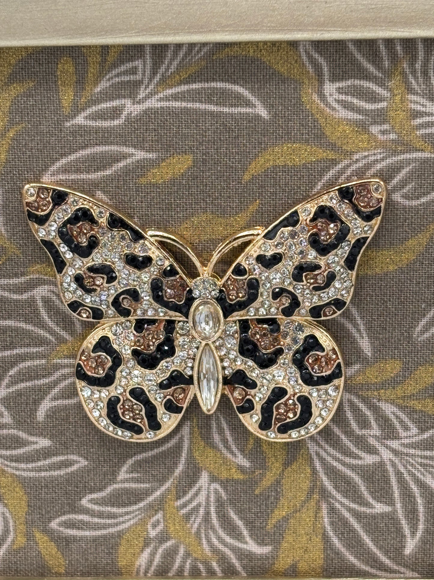 Gold Frame with butterfly