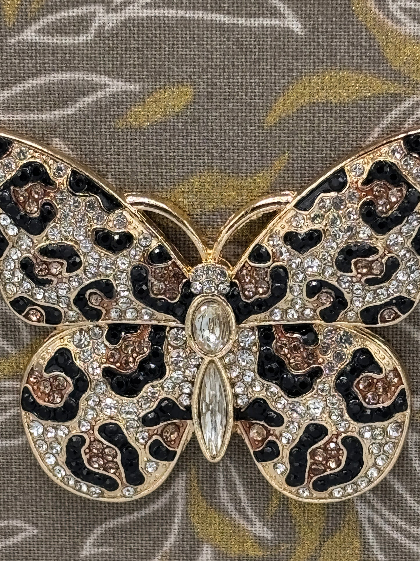 Gold Frame with butterfly