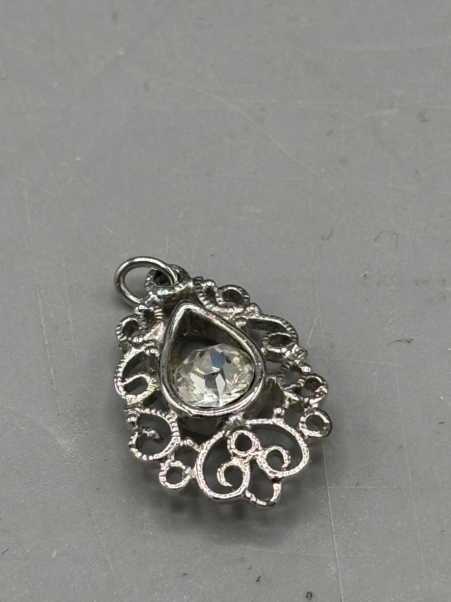 Costume fillagree pendant