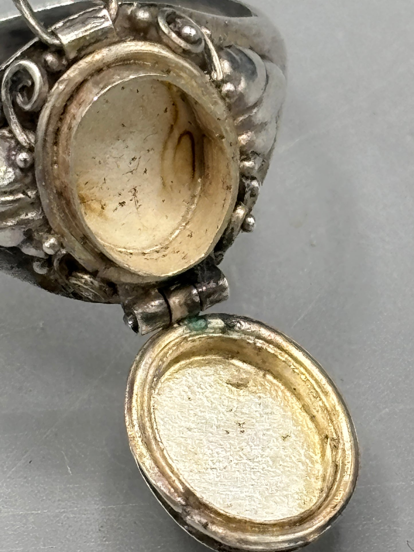 Sterling Poison Ring