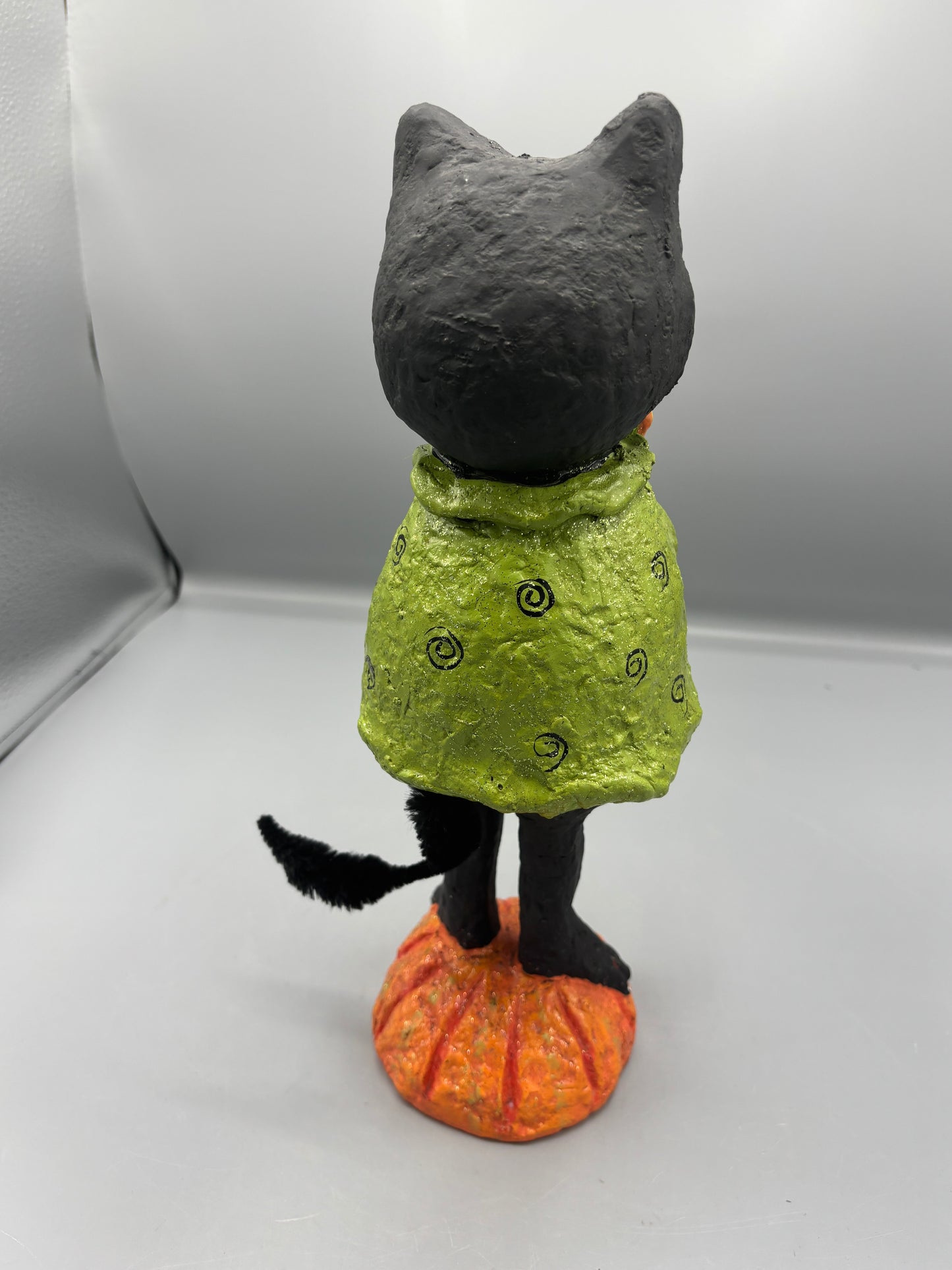Halloween Folk Art Black Cat