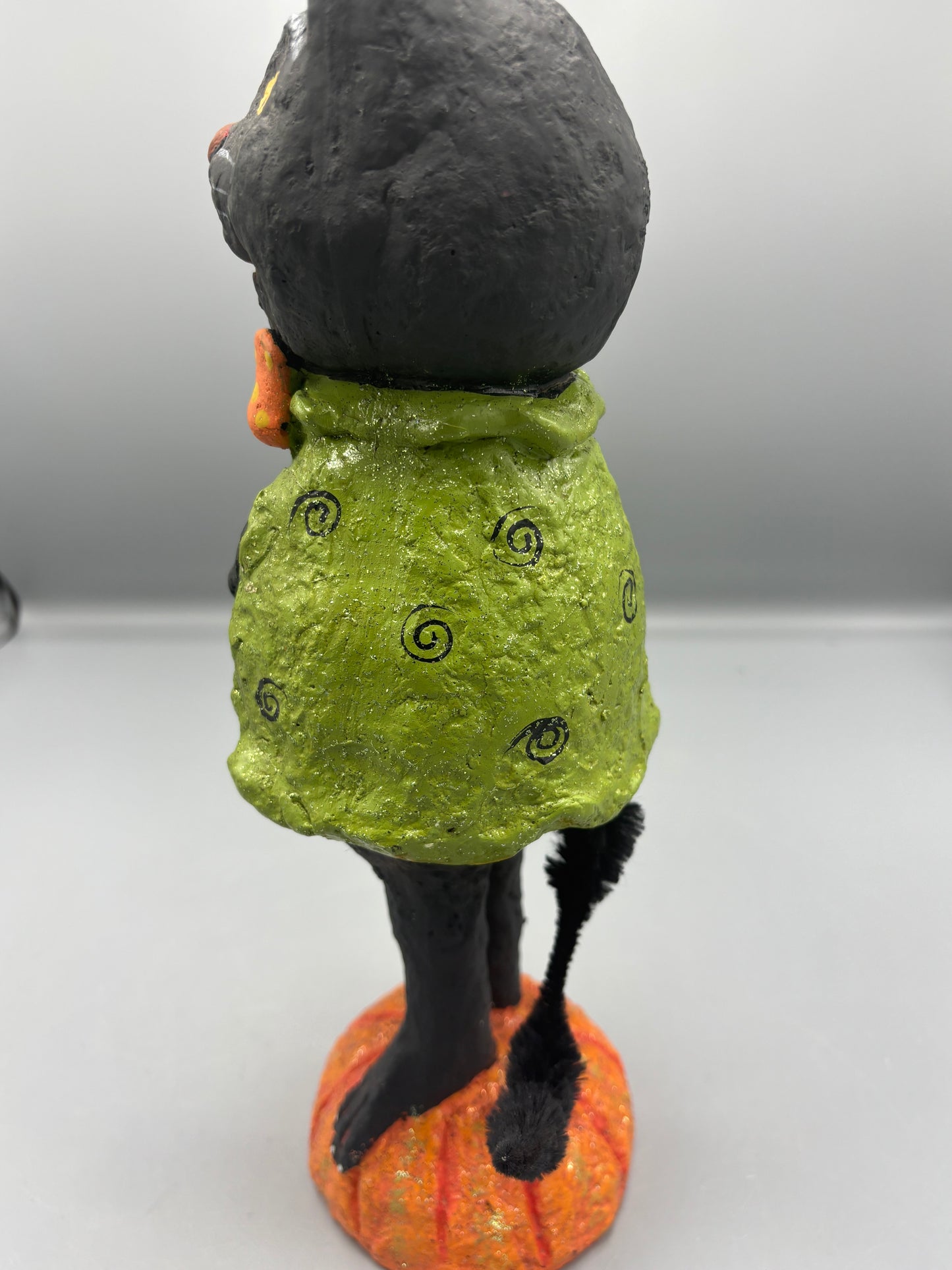 Halloween Folk Art Black Cat