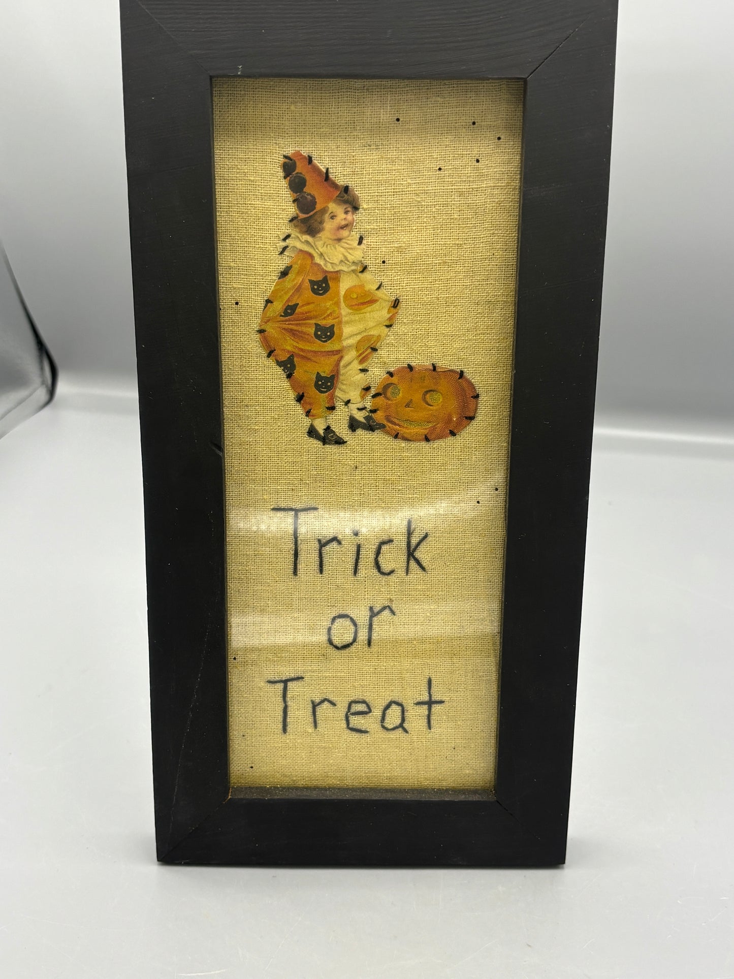 Trick or Treat vintage style Halloween sign