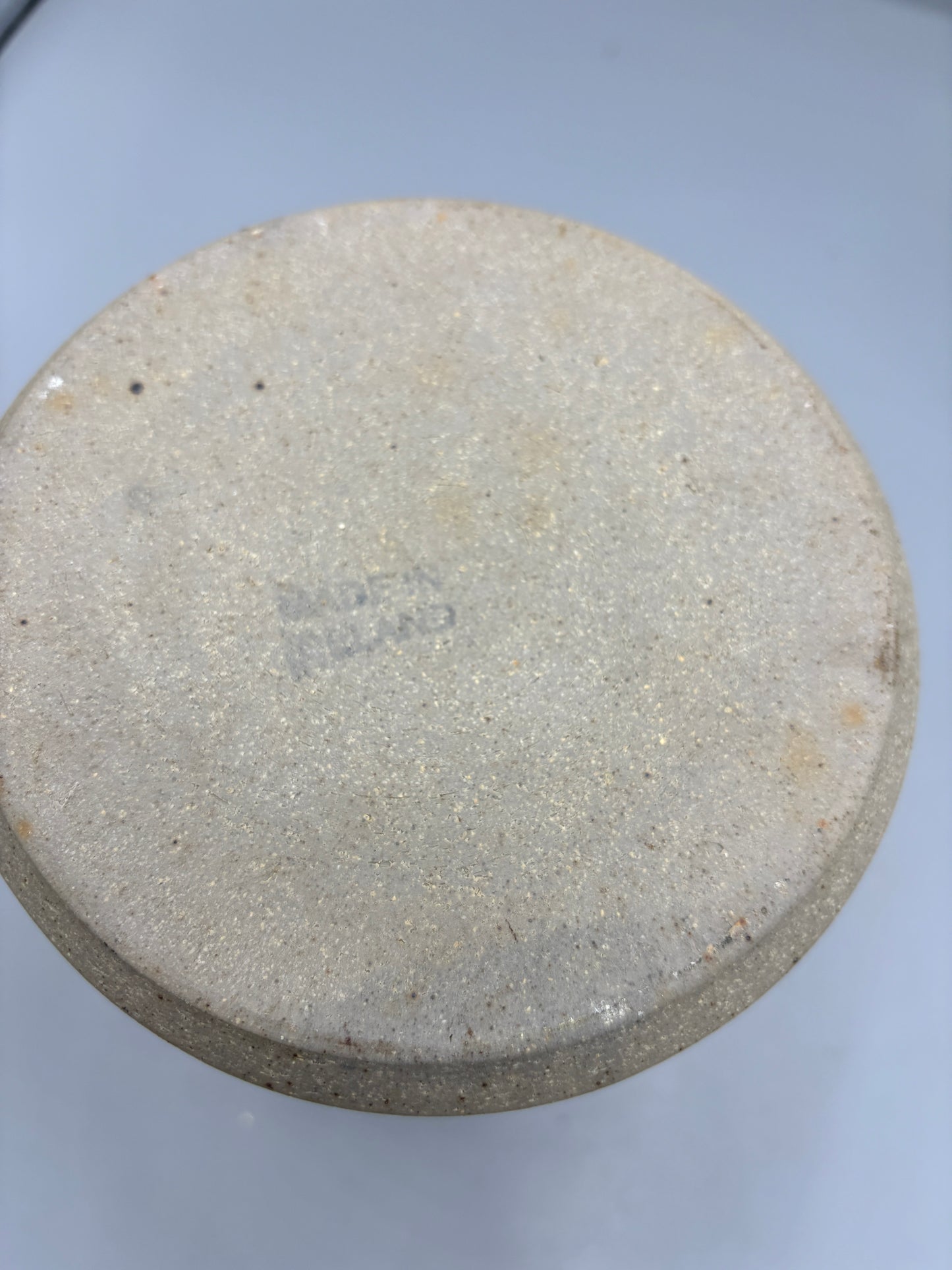 Vintage salt glazed stoneware crock