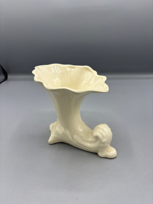 Vintage Horn a Plenty Cornucopia vase