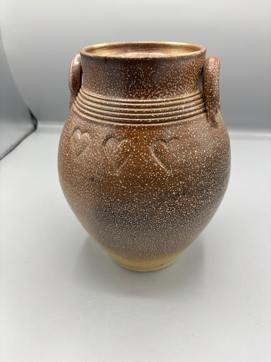 Vintage Westmore pottery salt glazed pitcher