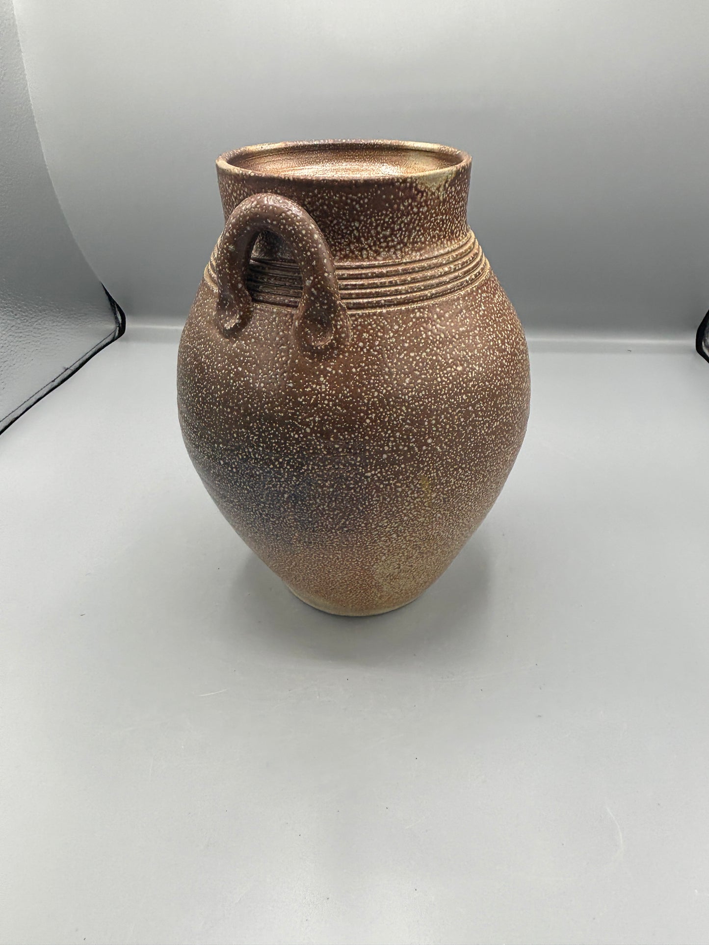 Vintage Westmore pottery salt glazed pitcher