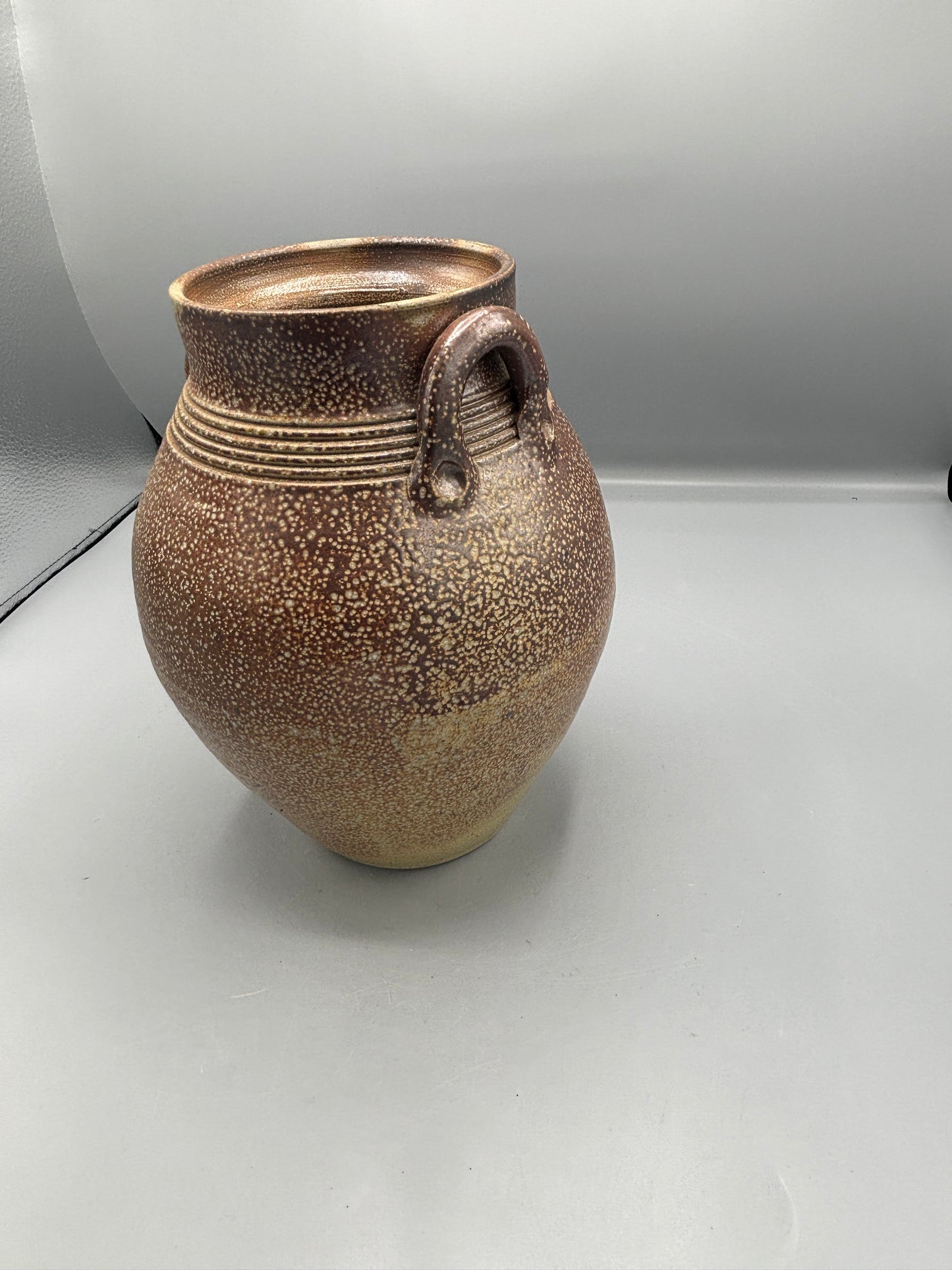 Vintage Westmore pottery salt glazed pitcher