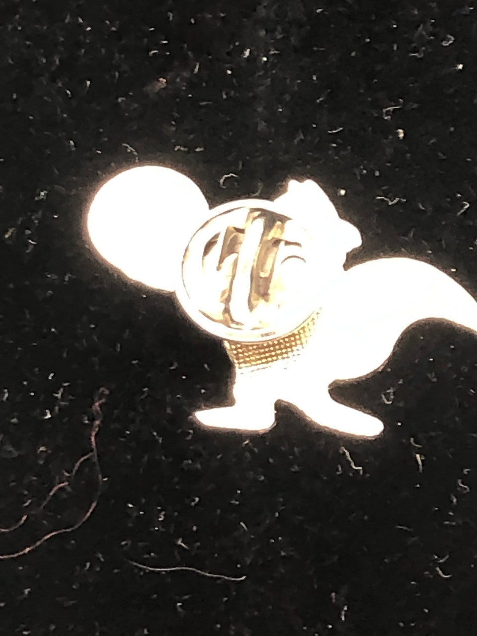 Vintage Bowling Le Pew Lapel Hat Pin