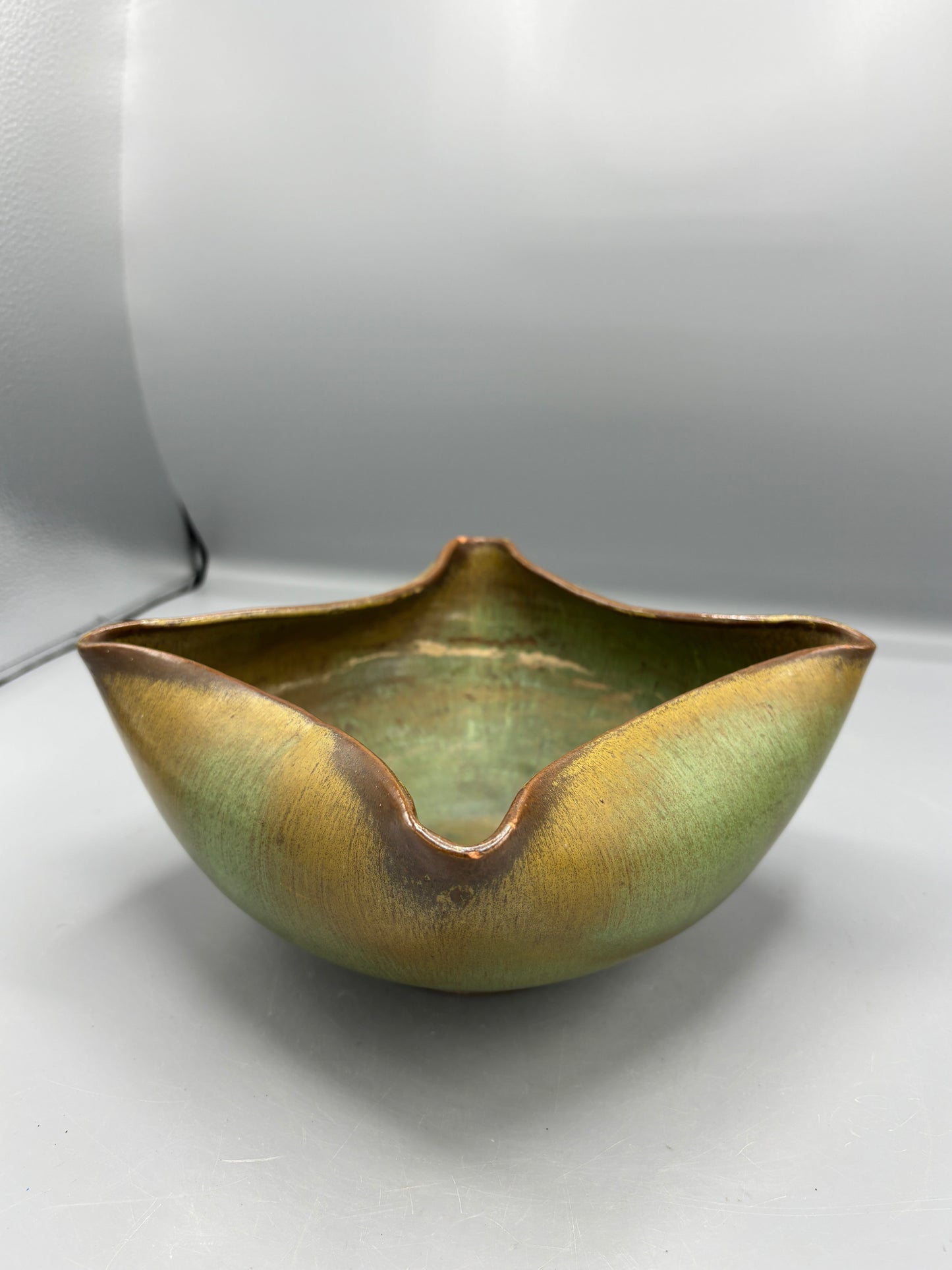 Vintage Frankoma pottery serving bowl