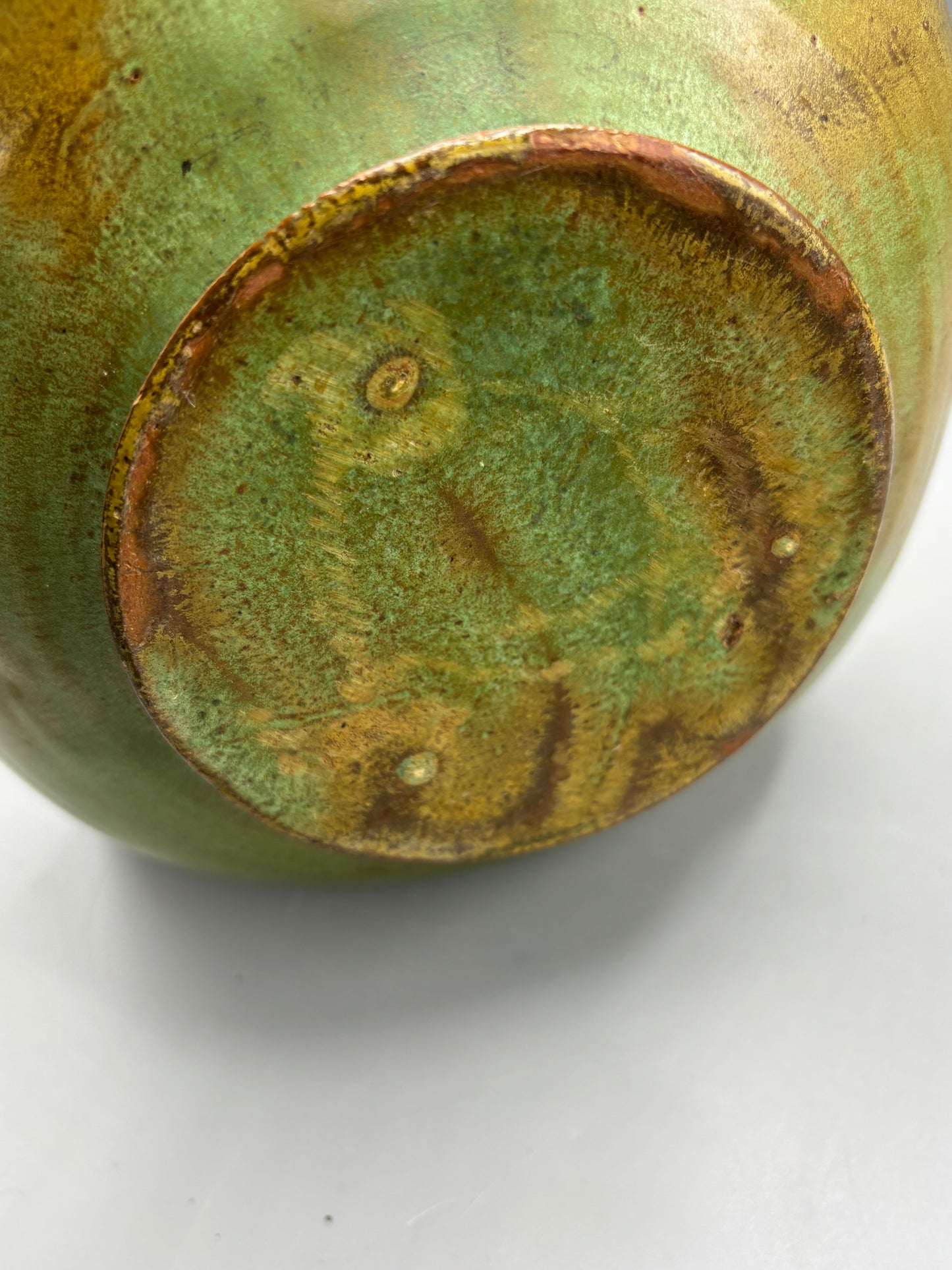 Vintage Frankoma pottery serving bowl