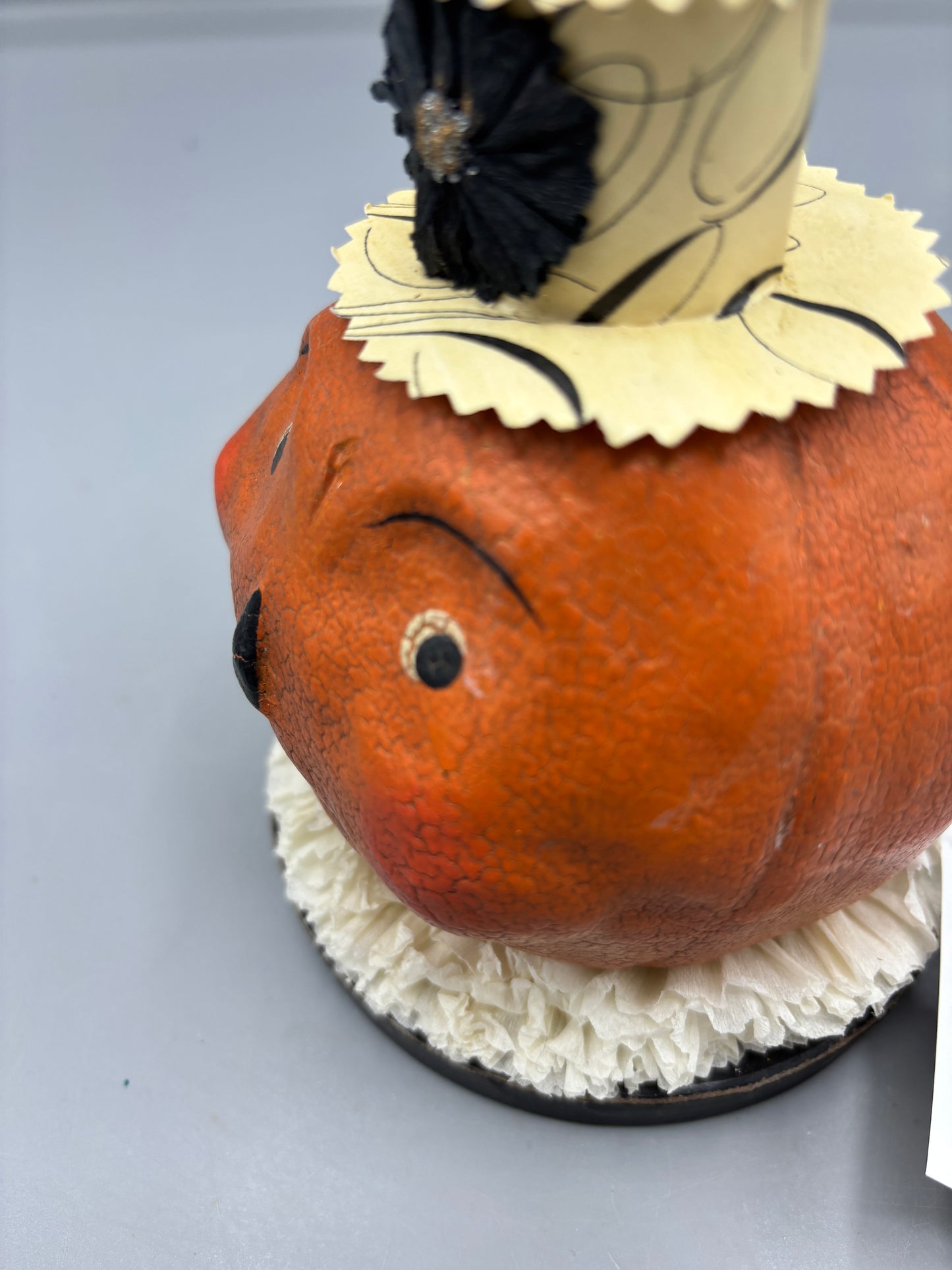 Pumpkin head with hat