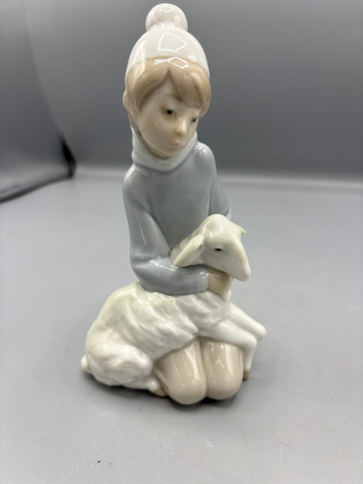 Lladro  boy with lamb