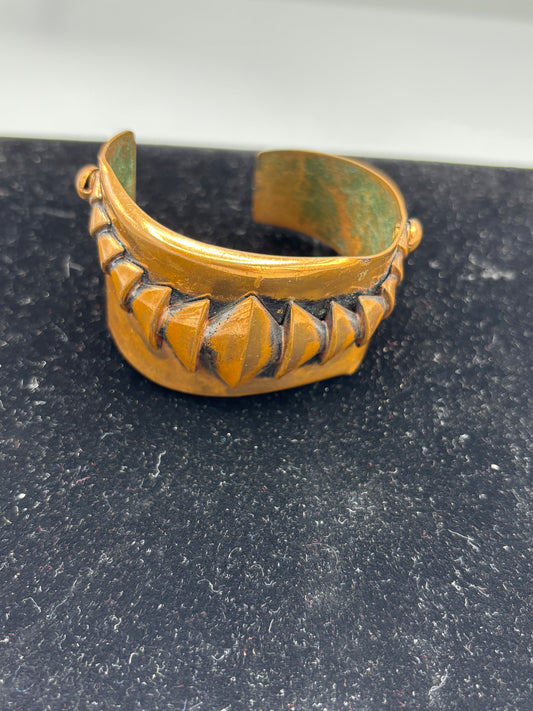 Copper Open Cuff Bangle