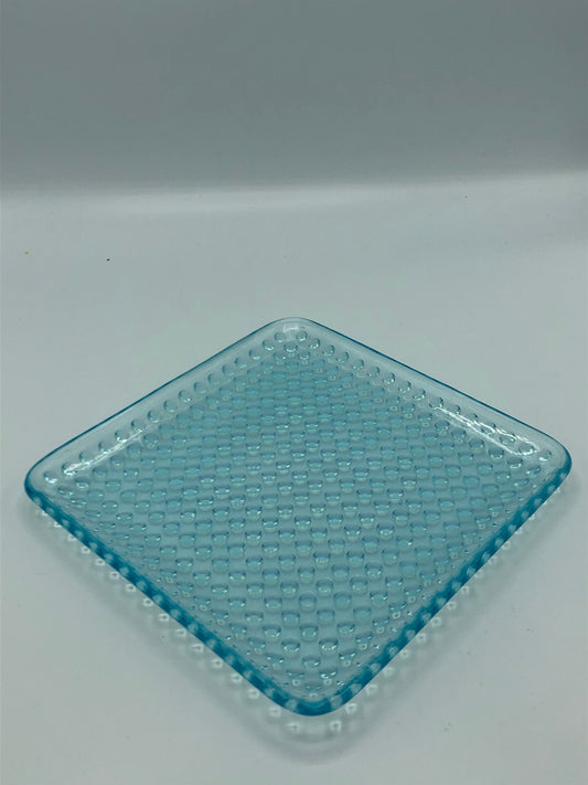 Hobnail Square Plate