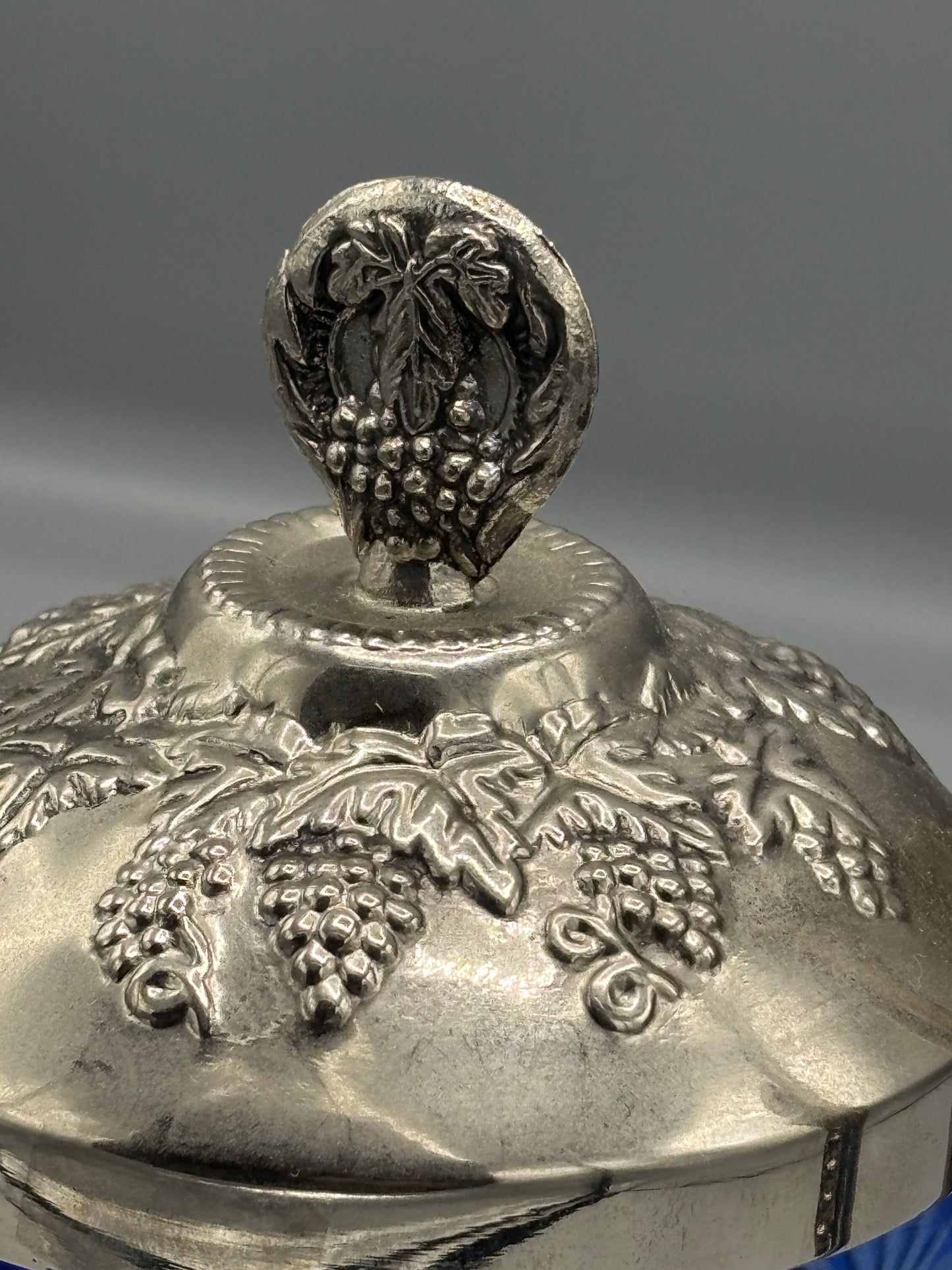 Vintage Silver plated Pickle Container
