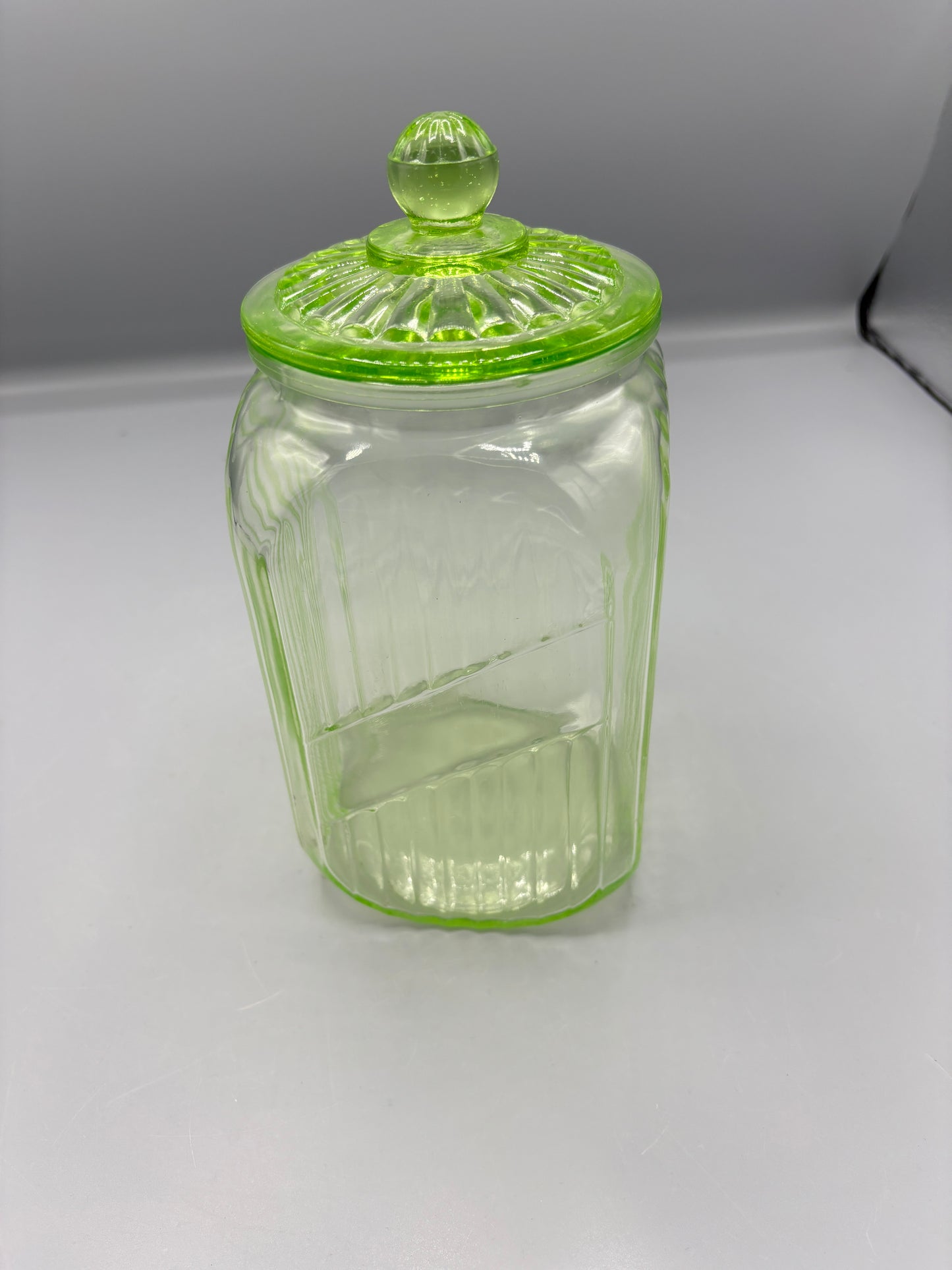 Vintage Vaseline canister with lid