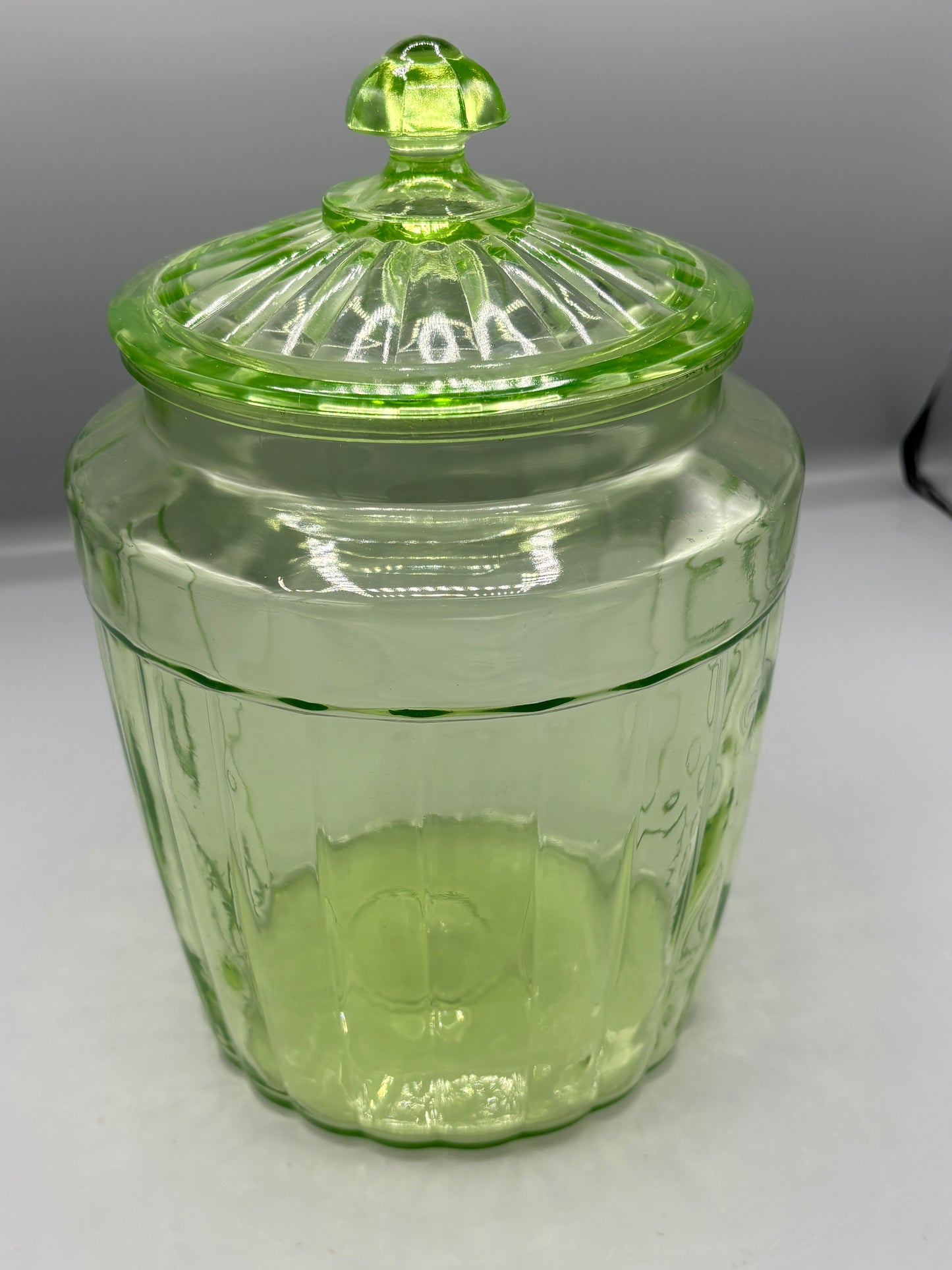 Vintage Uranium cookie jar