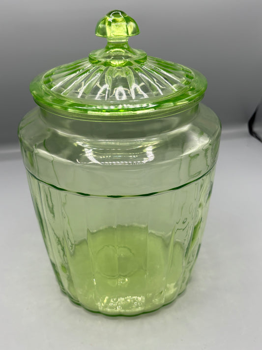 Vintage Uranium cookie jar