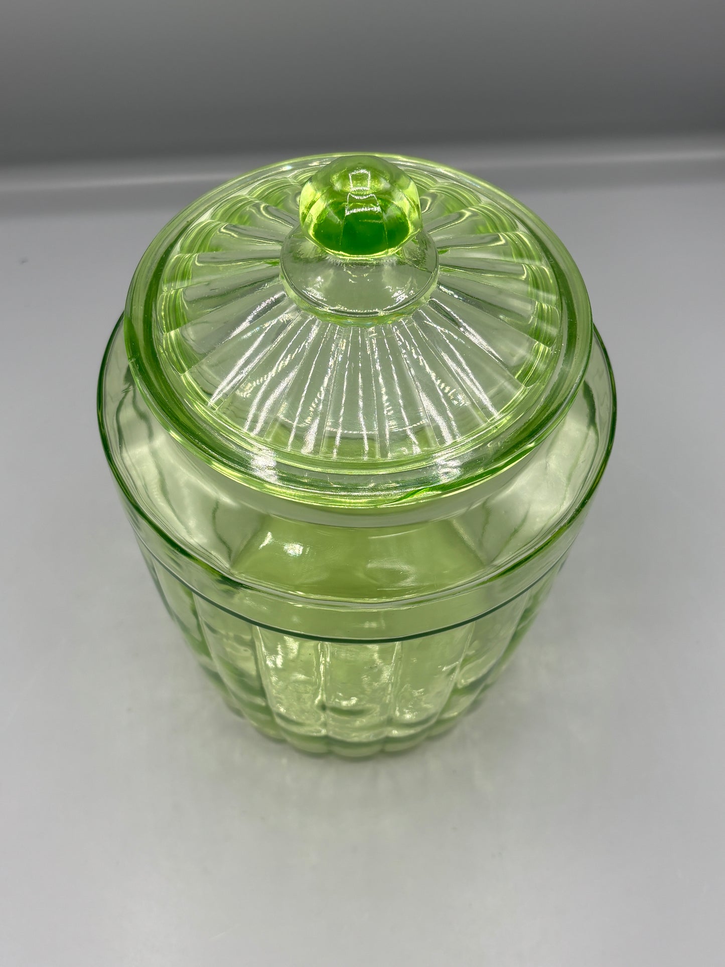 Vintage Uranium cookie jar