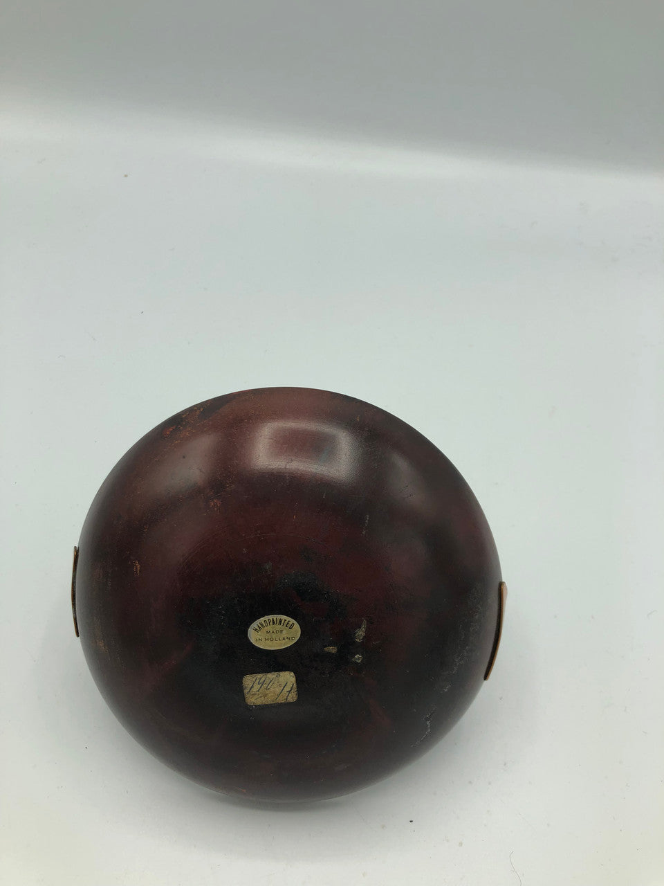 Brass Owl bowl with handle
