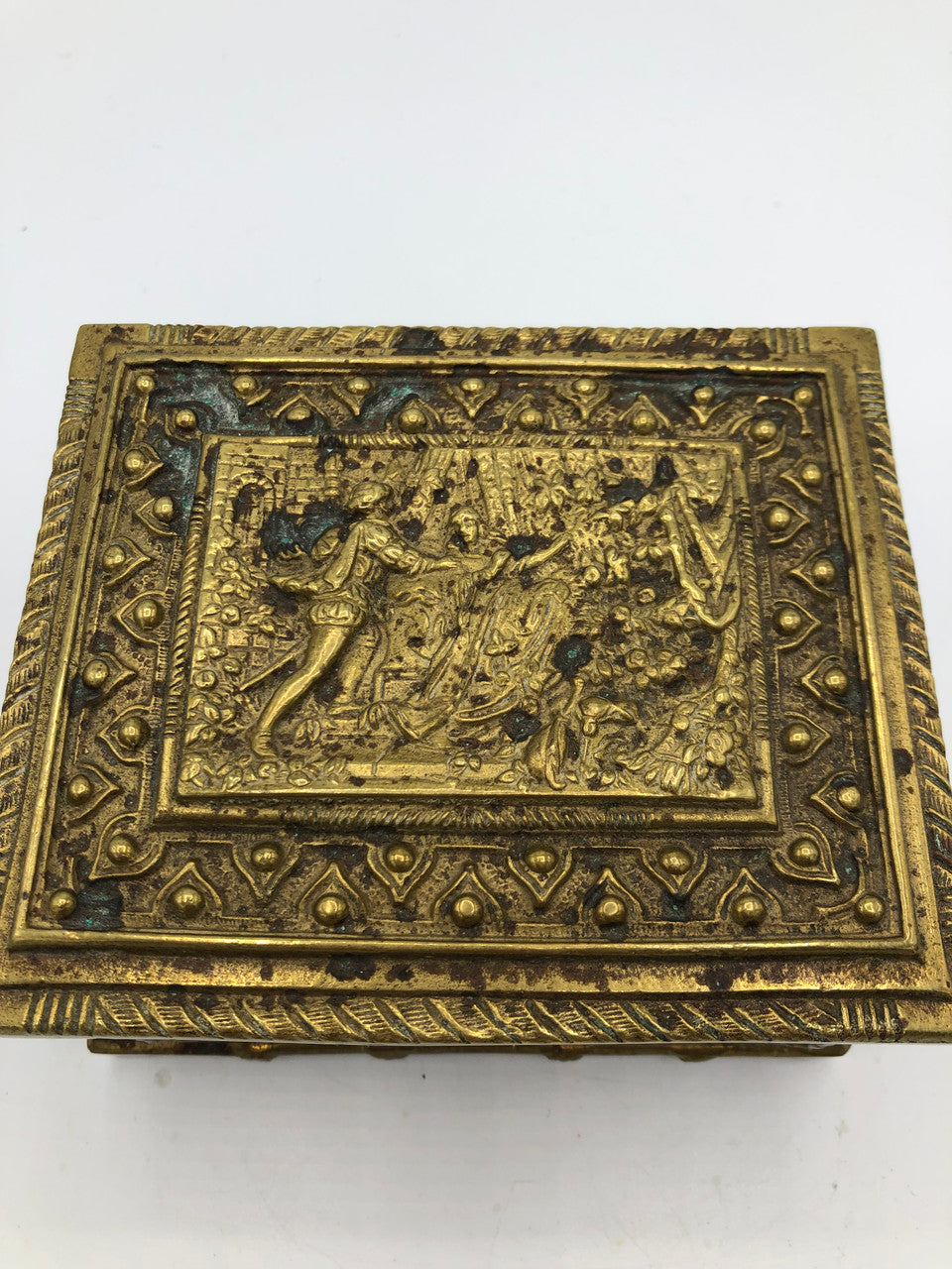 Vintage Lombard brass box