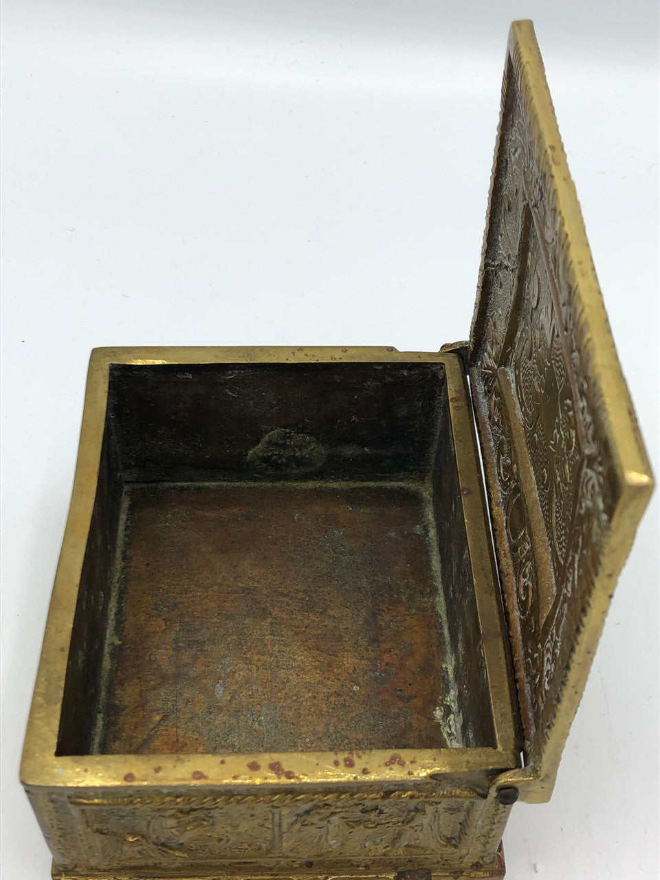 Vintage Lombard brass box