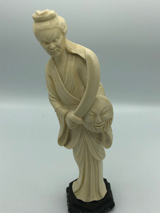 Santini Composite Male Asian Figurine