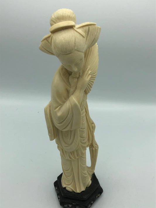 Santini Composite Female Asian Figurine