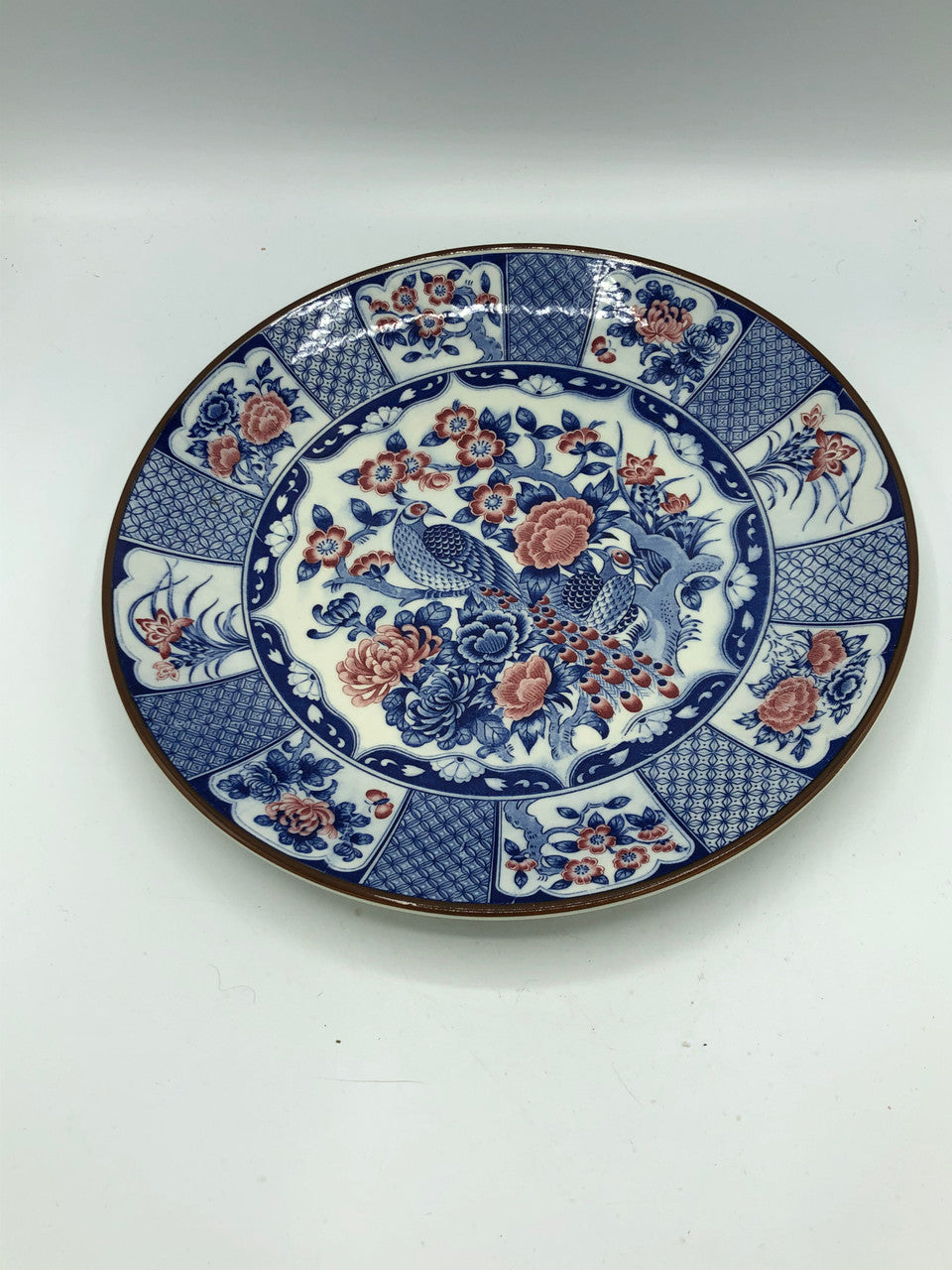 Asahi Japan Peacock plate