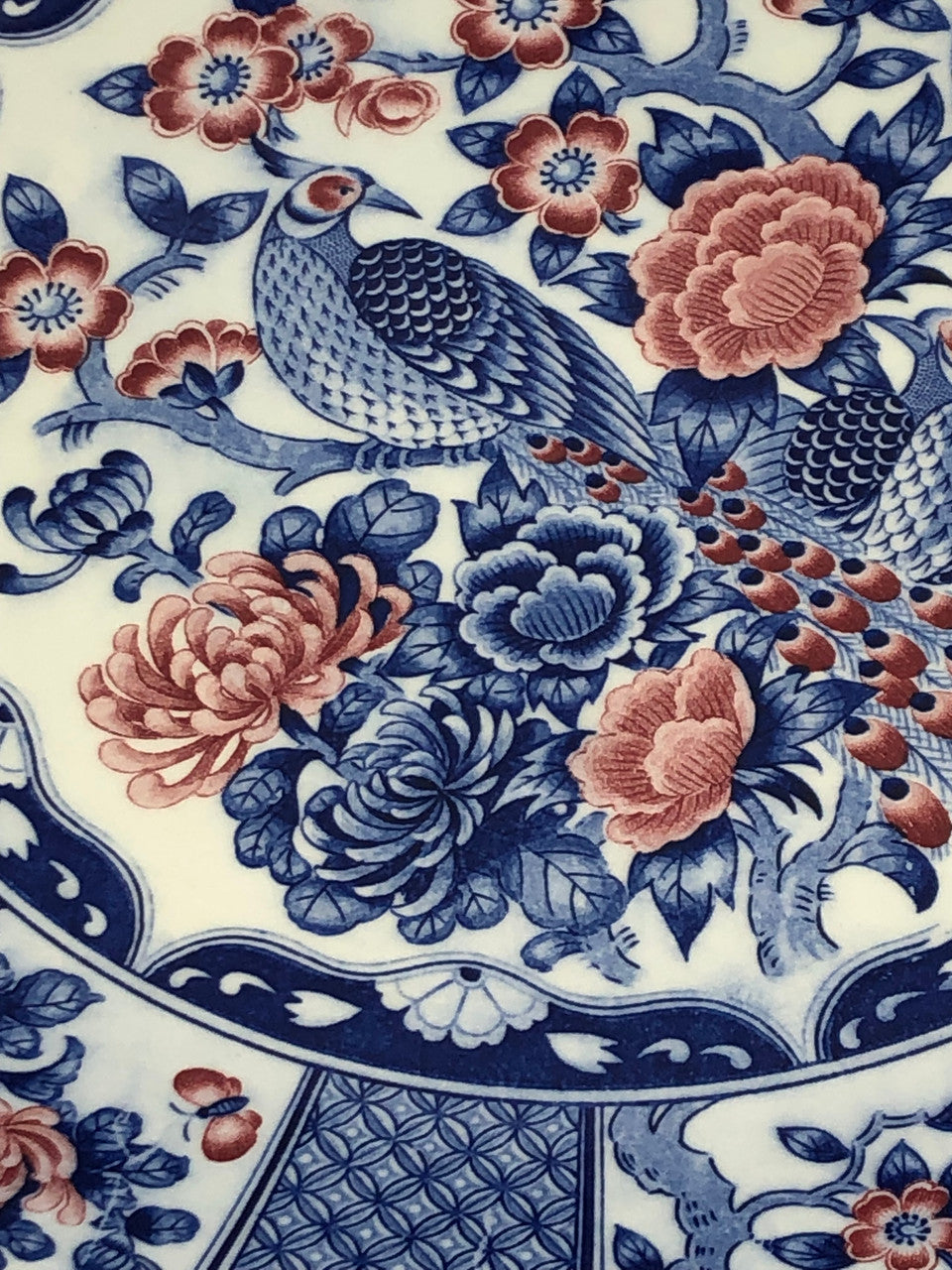 Asahi Japan Peacock plate