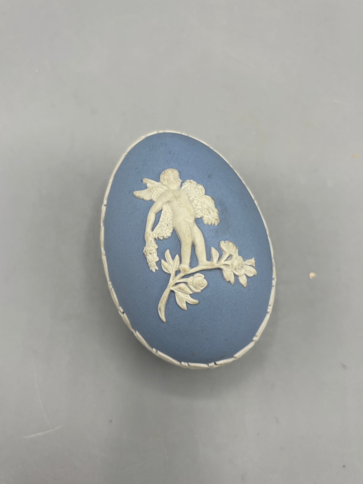 Vintage Wedgewood Jasperware egg