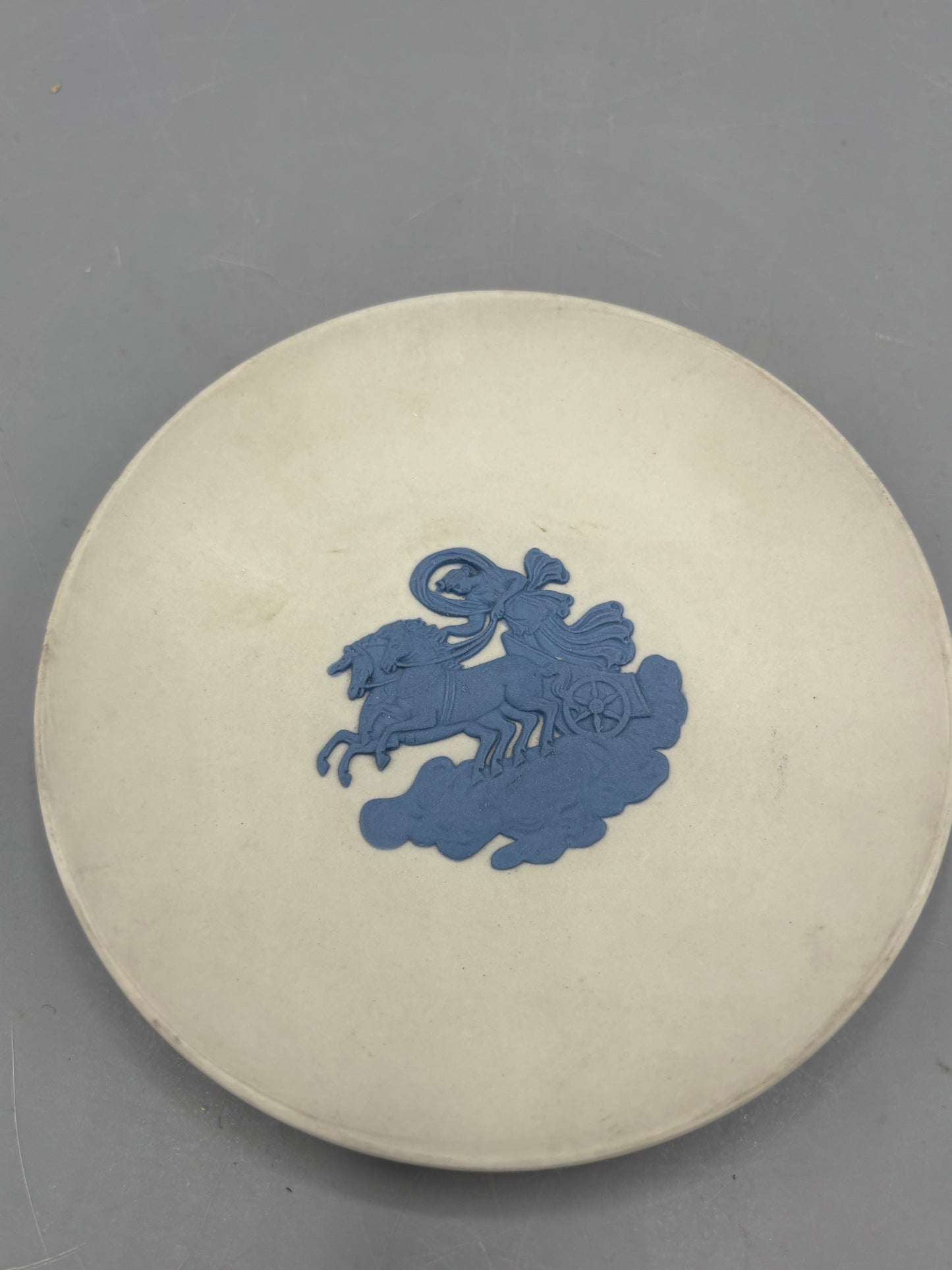 Vintage Wedgewood Jasperware Chariot plate