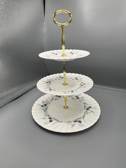 Royal Doulton Millefleur tier tray