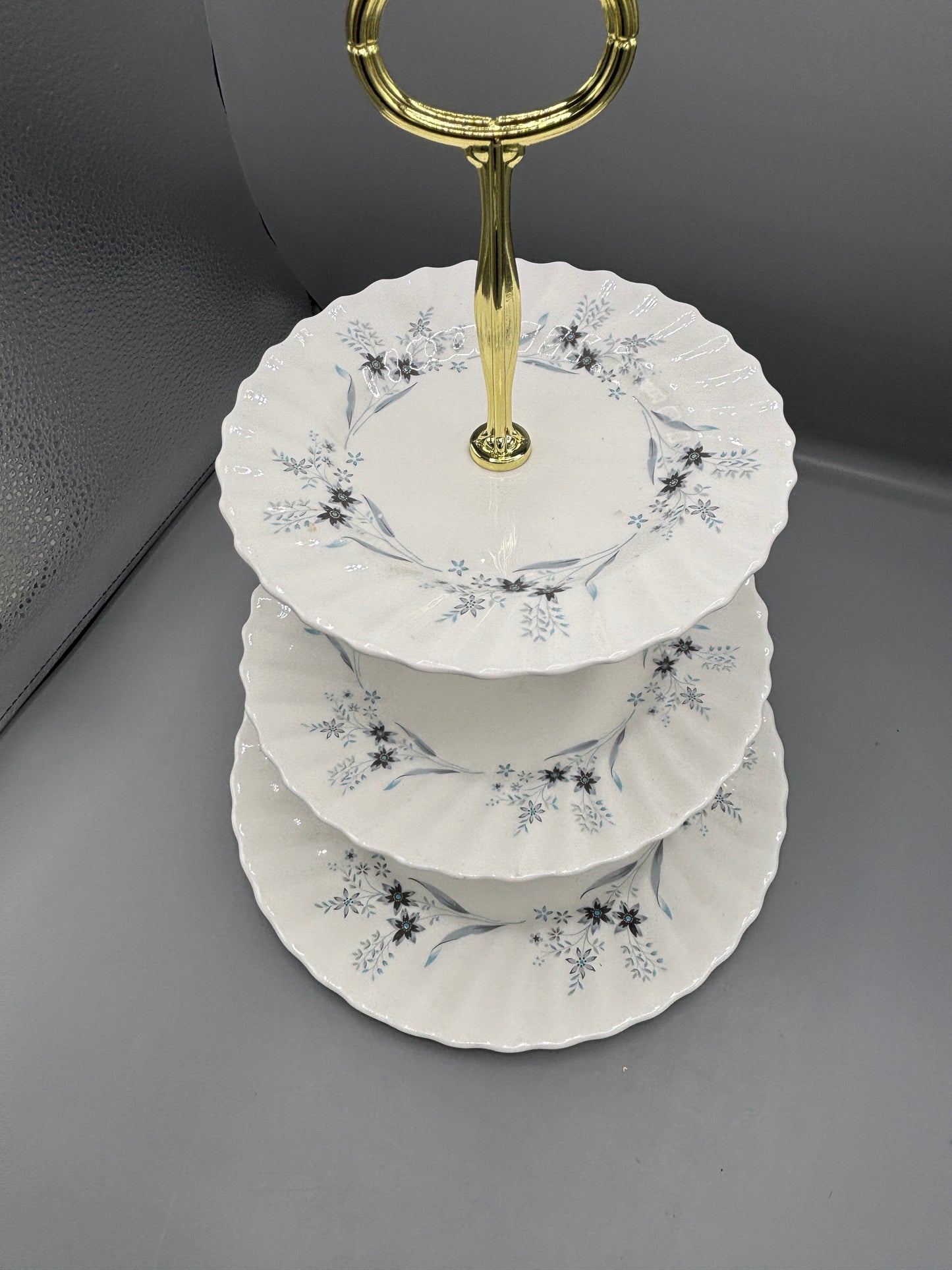 Royal Doulton Millefleur tier tray