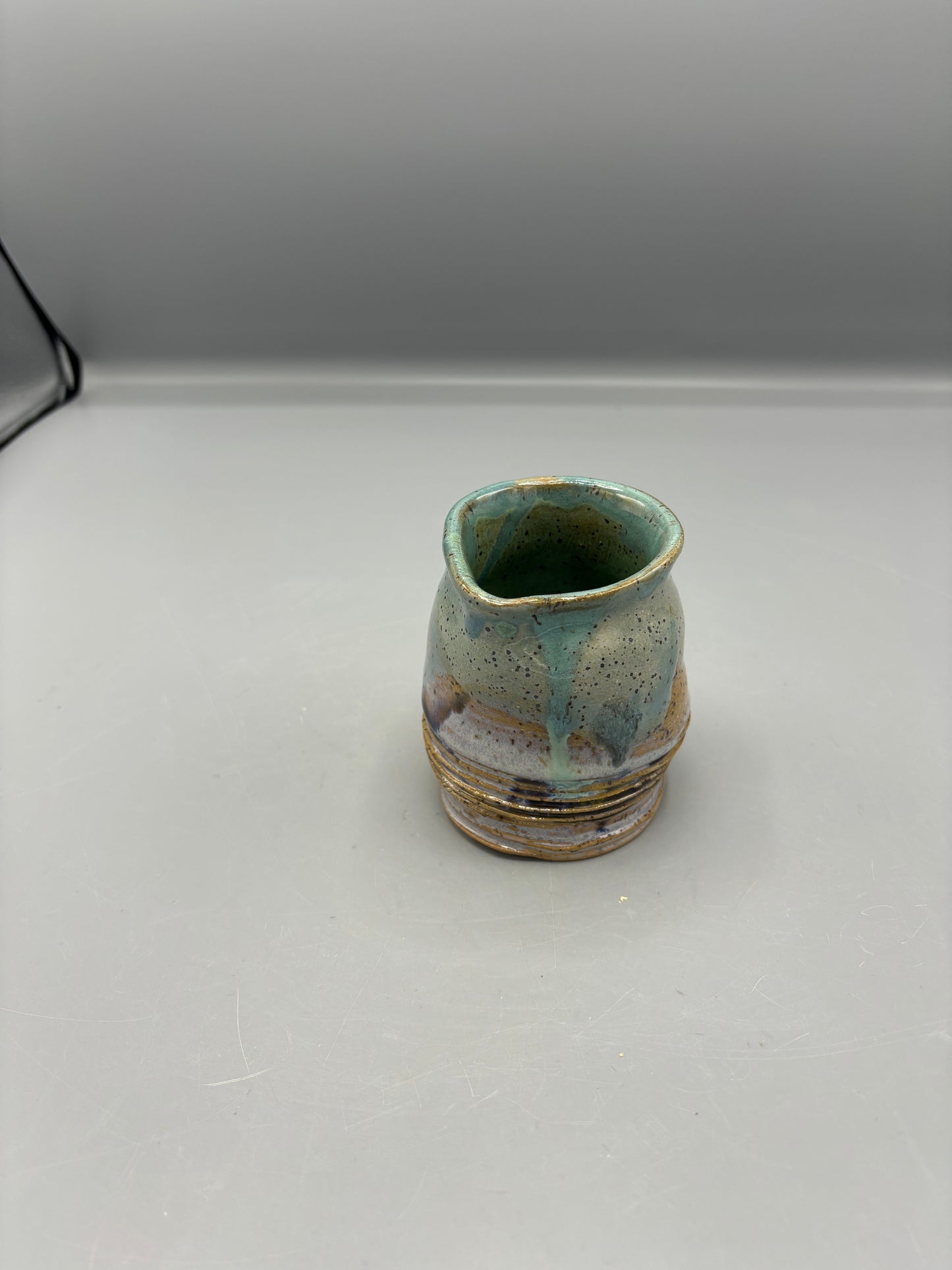 NC Pottery wheel thrown creamer